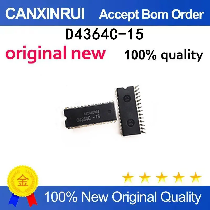 

(5-100 PCS) Brand new original D4364C-15 D4364C DIP-28 spot chip IC