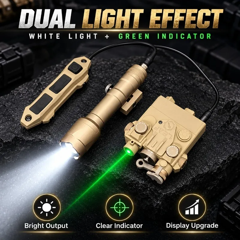 DBAL-A2 Hobby Model Beam Indicator Kit with M300 M600 Illuminator & Remote Dual Switch