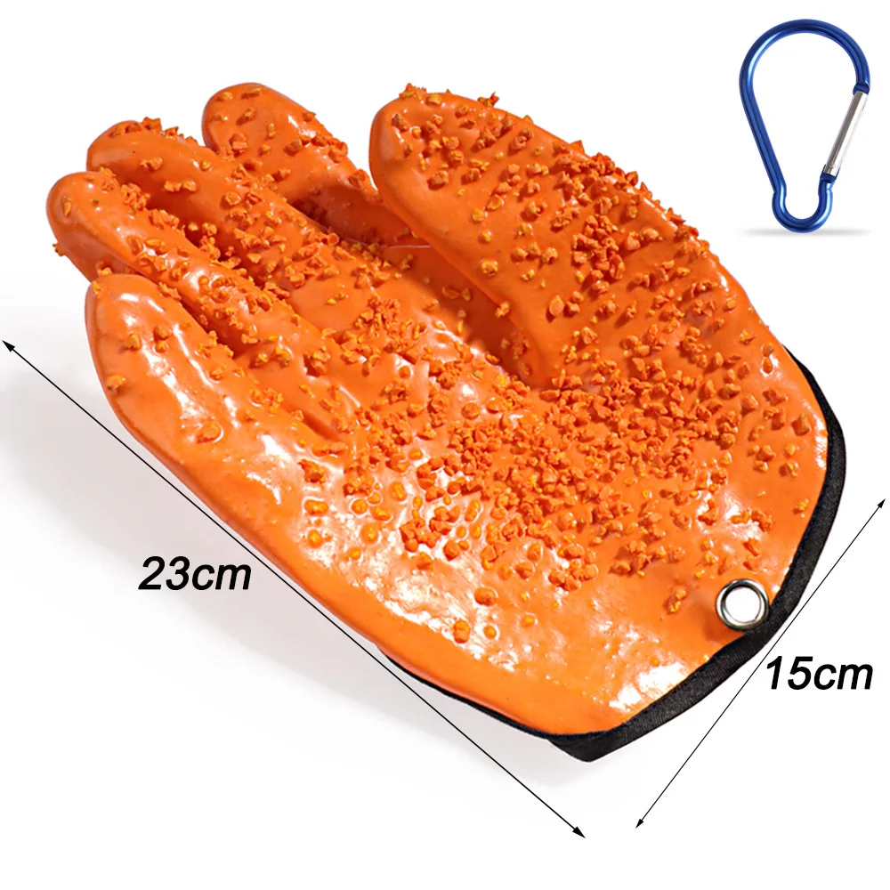Angelhandschuhe, Vollfinger, wasserdicht, zum Fangen von Fischen, rutschfest, langlebig, gestrickt, für die Arbeit, schnittfester Handschuh, Karpfen, Outdoor, schützende Handbekleidung