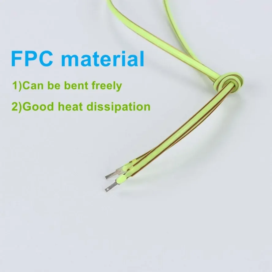 Overlength LED Flexible Ultra Slim Filament 12V 24V Spiral Bulb Filament Retro Edison Bulb Parts Diode Light Strip Decoration