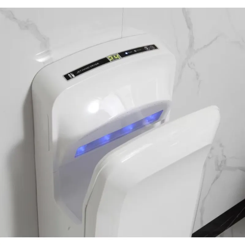 High Speed Premium Commercial Vertical Jet Hand Dryer With Hepa Filter 110v -130v