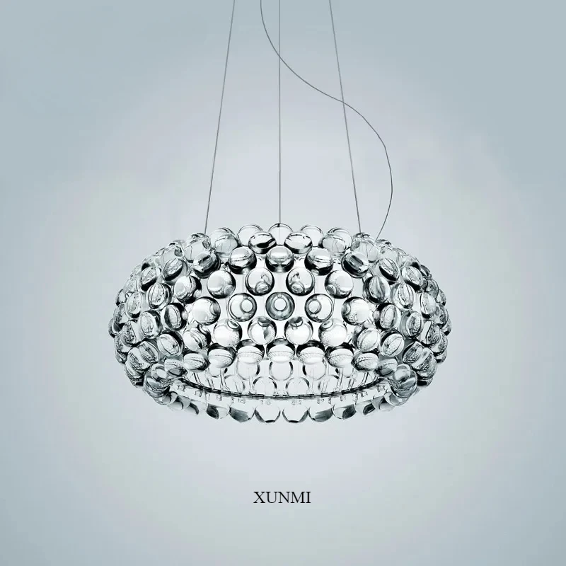 

Nordic Personality Creative Design Zeus Sweat Beads Ion Chandelier Crystal Bead Italian Restaurant Ceiling Lamp Hiome Decoration