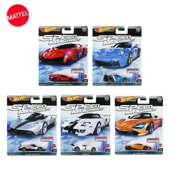 Original Hot Wheels Car Culture 1/64 Speed Machine Lamborghini Porsche 911 McLaren 720s Luxury Voiture Toys for Boys Collection