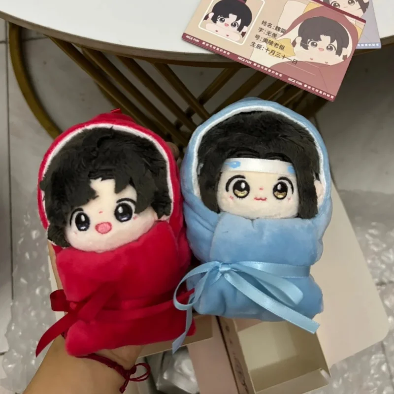 

Новый Grandmaster Of Demonic Cultivation слепая коробка милая кукла Mdzs Mo Dao Zu Shi Lan Wangji Wei Wuxian 13 см кукла коробка игрушка