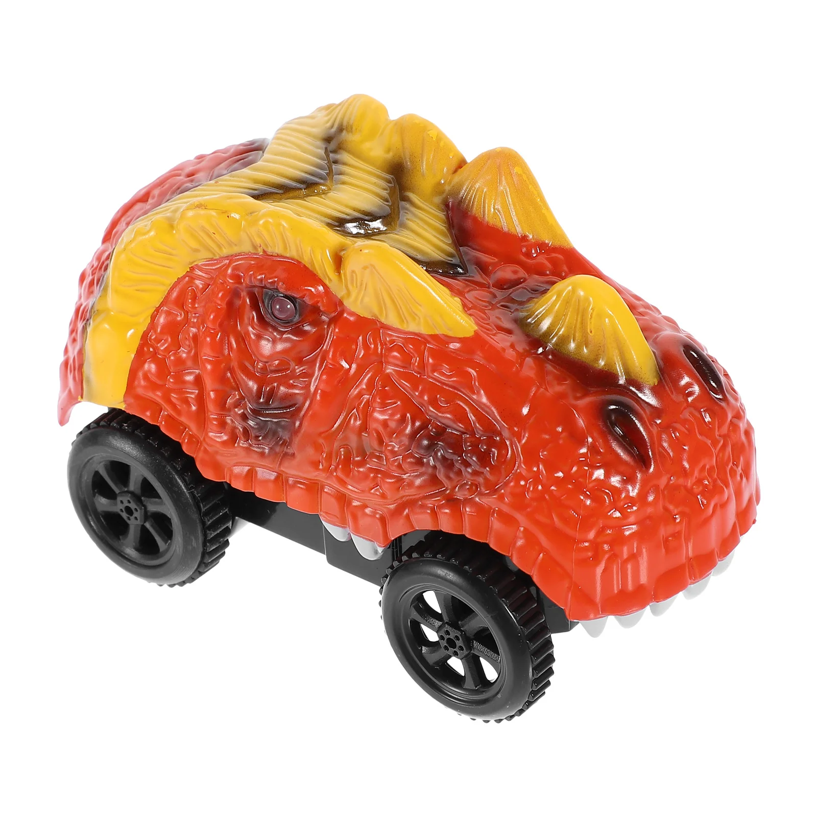 Dinosaur Car Children Track Glowing Toy Mini Vehicle Electric Cartoon Replacement Toys