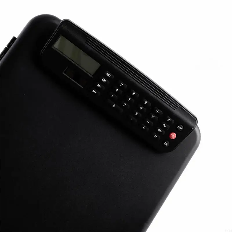 

Clipboard with Document Storage Case Calculator File Organiser with Clipboard