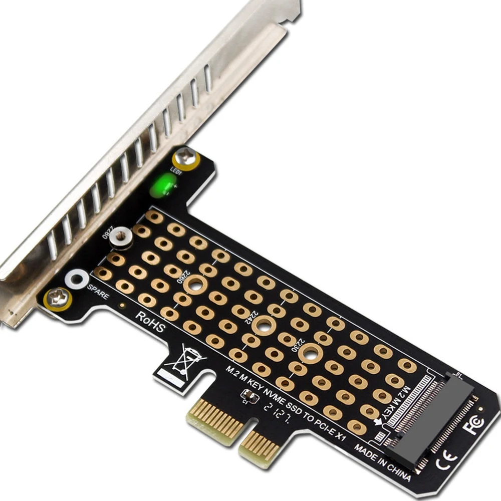 PH41-X1 M.2NVME SSD to PCIeX1 Transfer Expansion Card Expansion Supports PCIe4.0