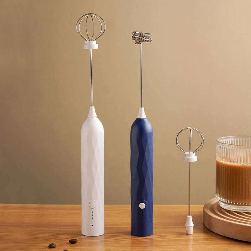 

Wireless Electric Milk Frother Whisk Egg Beater USB Rechargeable Handheld Coffee Gadgets Milk Shaker Mixer