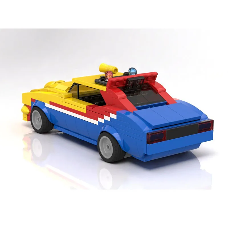 

Конструктор MOC-89071: Модель гоночного спортивного автомобиля, 332 детали. Развивающая игрушка для детей на День рождения, Рождество, Новый год. Подарок.