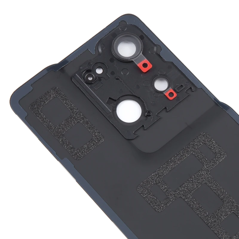 Cubierta trasera para OPPO Reno8 Pro Plus, cubierta trasera de batería con marco de lente de cámara, pieza de repuesto de reparación con logotipo