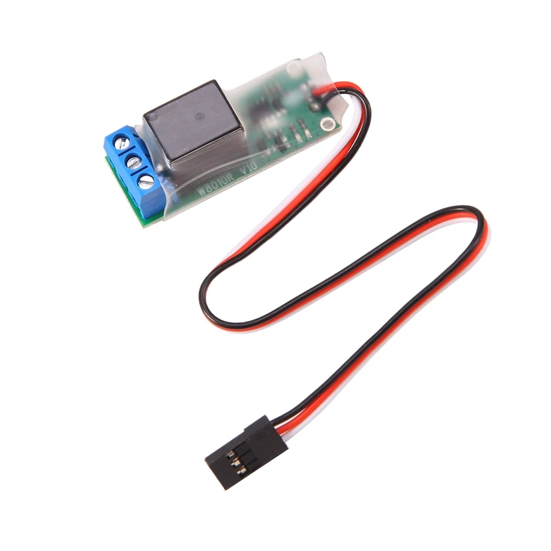 2PCS RC PWM Electronic Relay Switch for RC Airplane DIY Model Navigation Lights Controller Universal K1 Switch-A31R