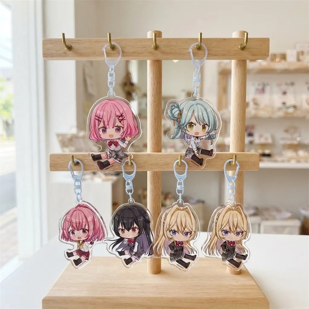 Acrylic Keychain 6CM Model Cosplay Charm Characters Ornament Accessories Goods Collection GiftsWatashi Ga Koibito Ni Nareru