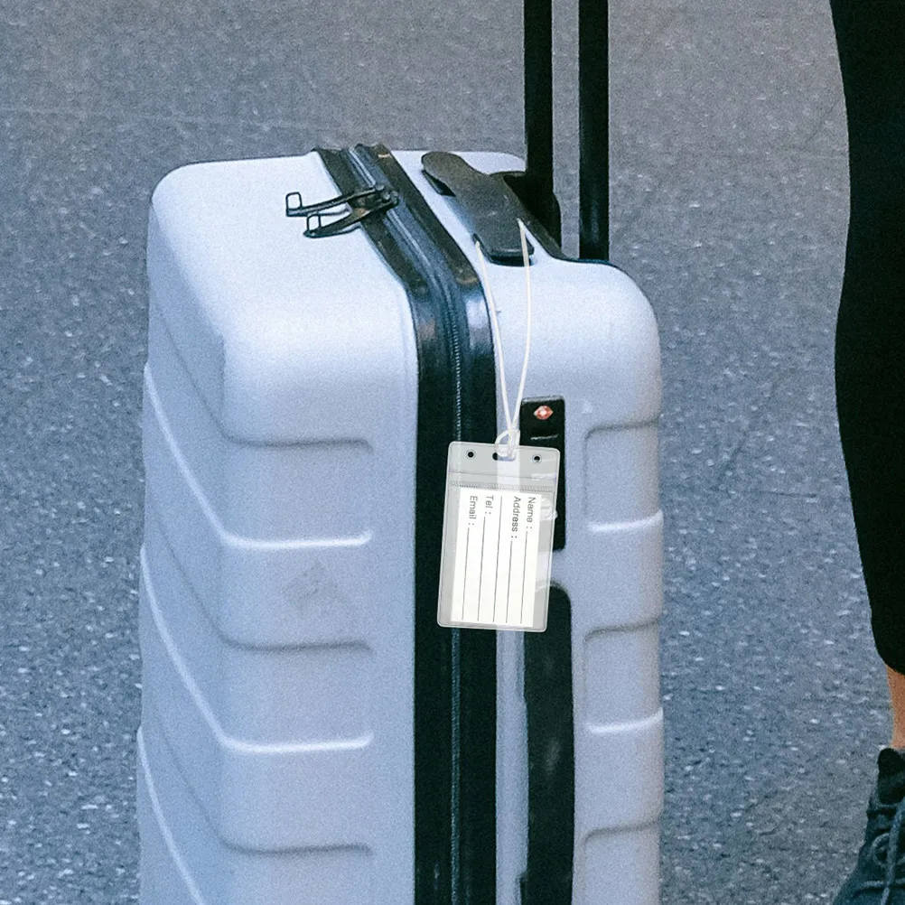 

Набор из 1 прозрачного вертикального держателя для ID-карт, прозрачный чехол для бейджей, защита от царапин, для сотрудников, игр и бизнеса