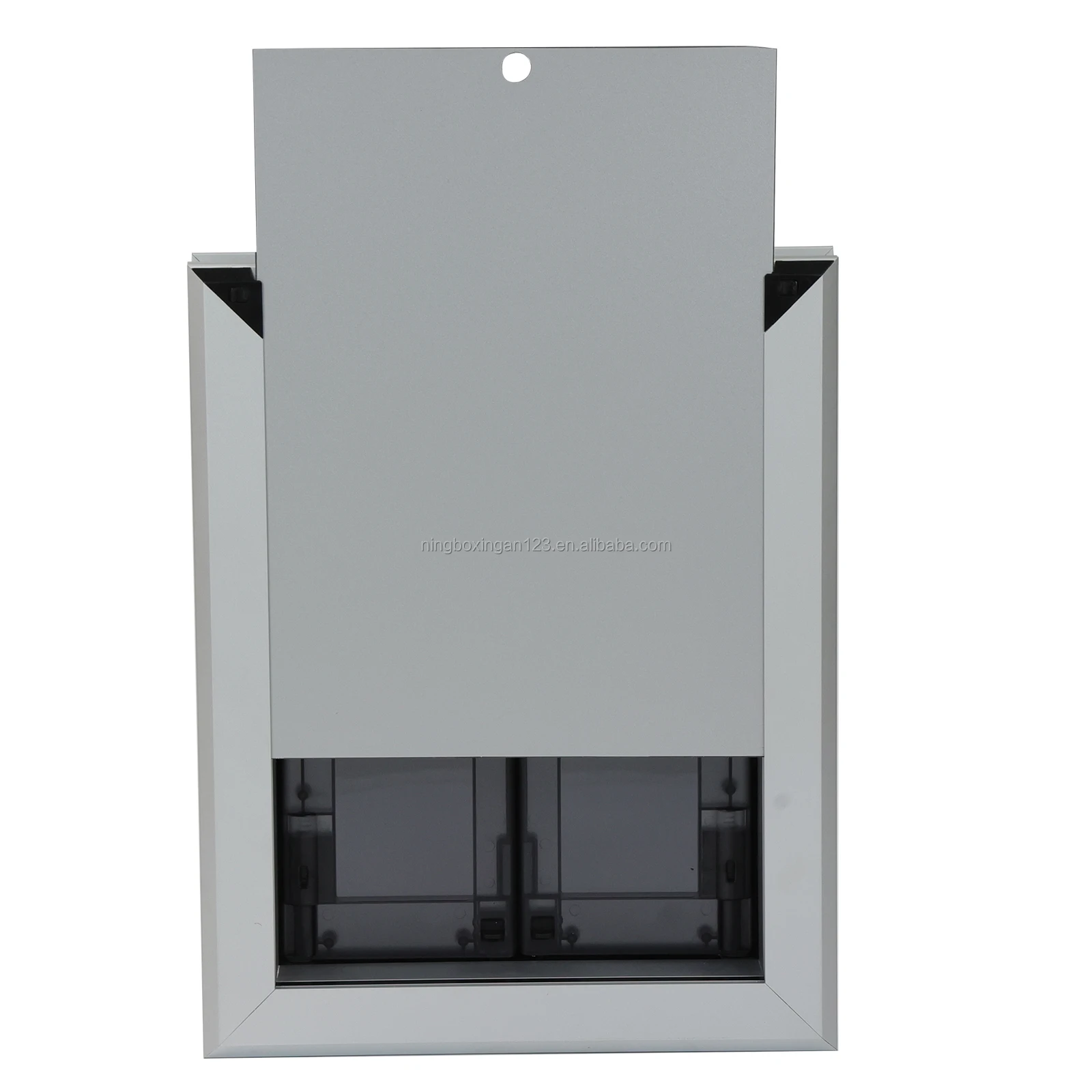 New Smart Flap Windproof  Hot Dog Pet Door for Dogs to Enter and Exit Easy Sliding Insert Walk Through Security Gates