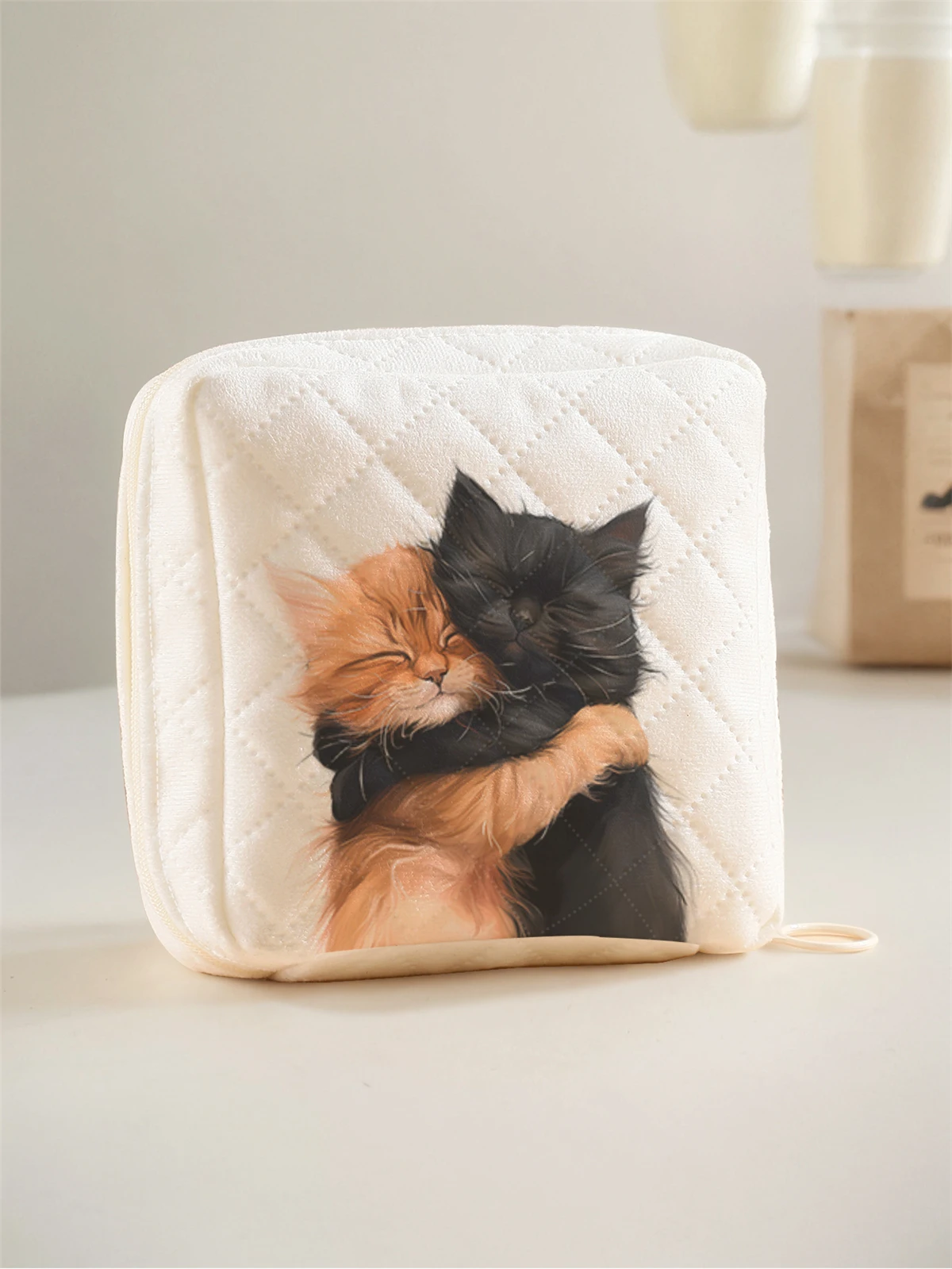 

1 портативная сумка для хранения гигиенических салфеток, изготовленная из морских водорослей черепахового материала и ромбовидной сетки, легкая женская сумка для салфеток