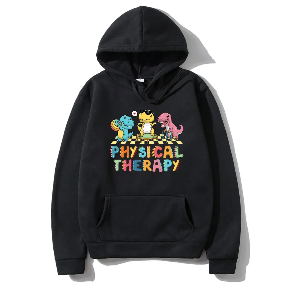 Pediatric Physical Therapy Funny Meme Hoodie Men Women Joke Humor Casual Oversized Pullover Male Fleece Cotton Hooded Sweatshirt