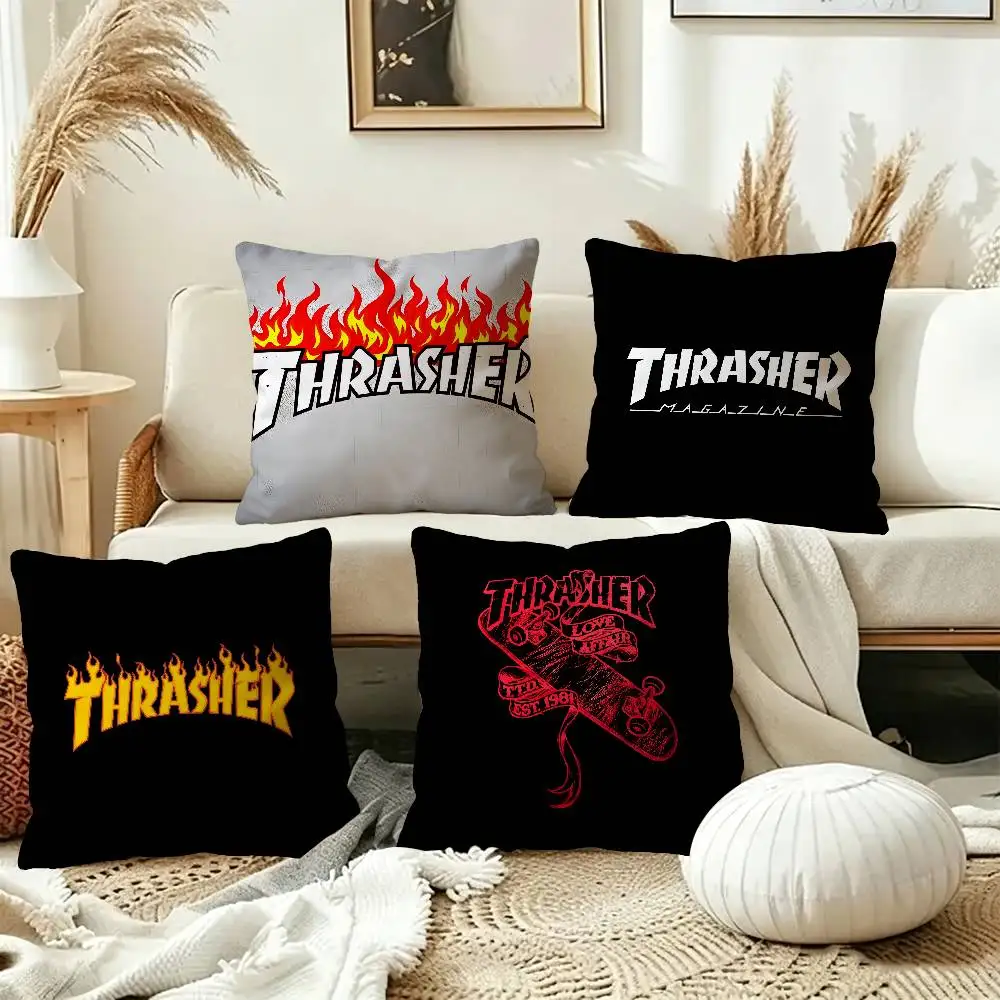 T-Thrashers Personalized Pillow Dust Cover Bedroom Kids Party Decoration Pillowcase Birthday Children Gift