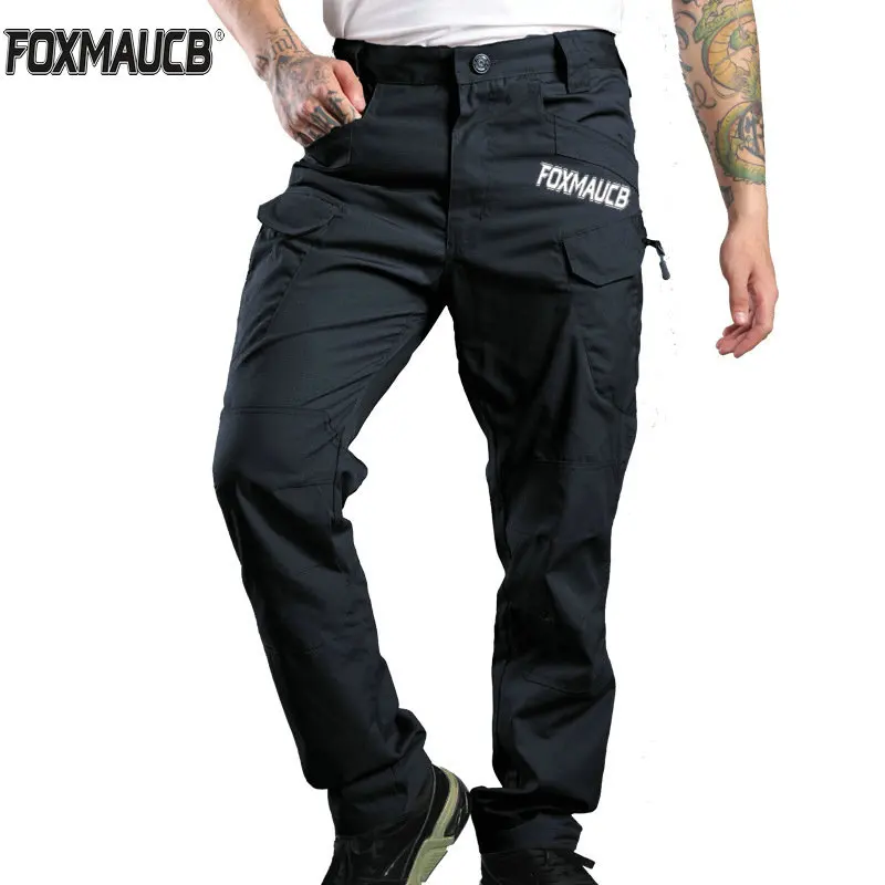 

FOXMAUCB New Men's Hiking Camping Enduro Pants Motocross Off Road Breathable Mountain Bike Cycing Downhill Trousers Waterproof
