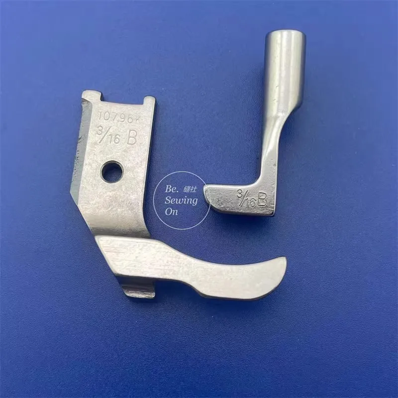 Pie de arrastre para ribeteado/canteador 10796K 10795K para máquinas de coser JUKI DNU-1541, Singer 111W 211W, Consew 206RB, Brother B837 - Piezas para máquinas de coser