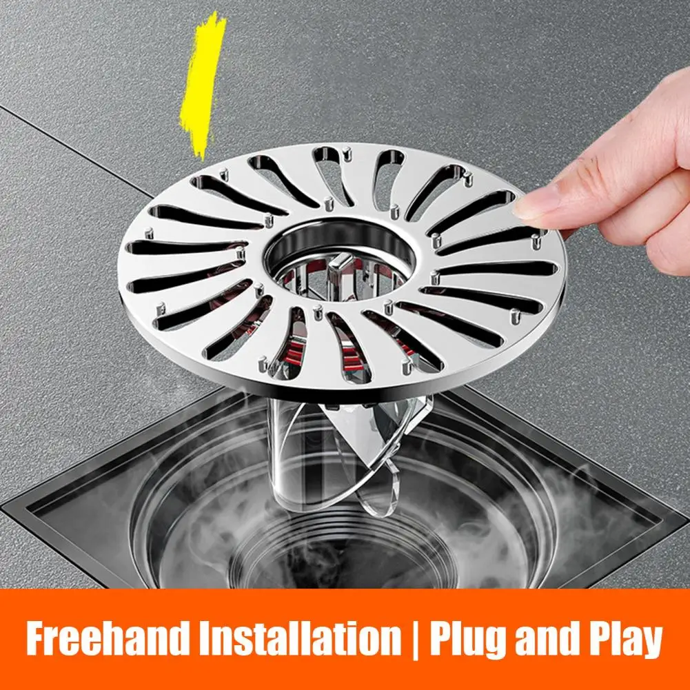 Shower Drain Plug Is Used For Kitchen And Bathroom Long-term Anti-reflux Drain Cover