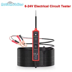 P50 6-24V Automotive Voltage Circuit Tester Power test Car and Truck Motorcycle Battery Electrical Circuit Tester Voltage Tester