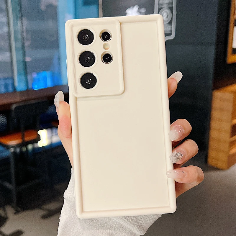 Weiche TPU-Hülle für Samsung Galaxy A16 A17 A18 A57 A37 A56 A27 A26 A55 A35 A15 A36 5G Stoßfeste Einfarbige Silikon-Handyhülle – Detail 9