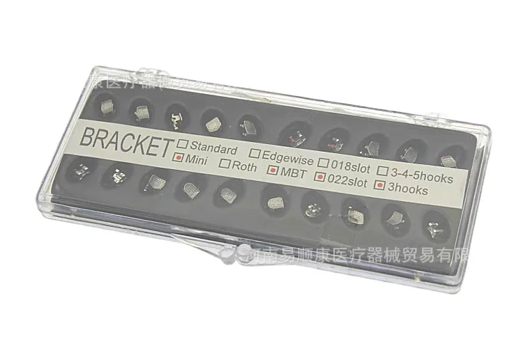 Disposable braces, brackets