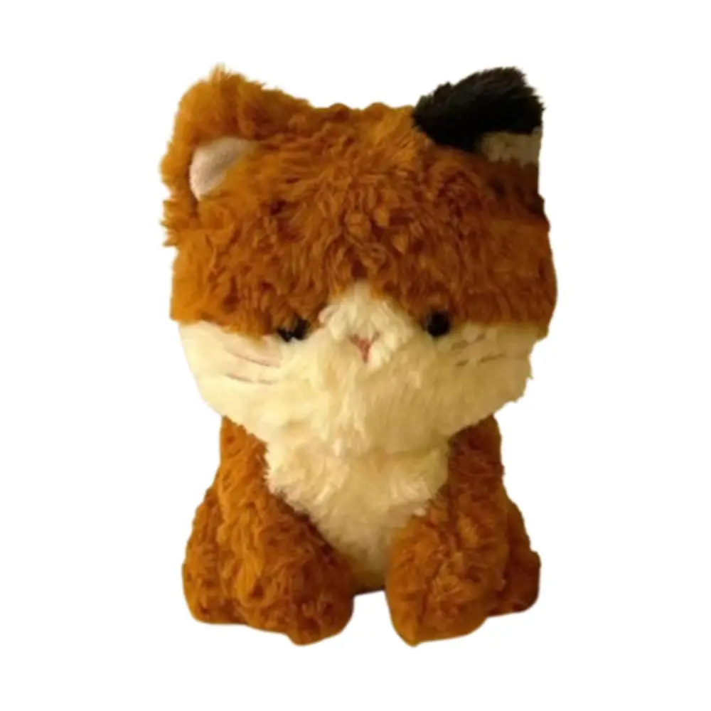 Kawaii PP Cotton Simulation Cat Toys Fluffy Collection Stuffed Animals Cat Doll Soft Cartoon Pussycat Gifts