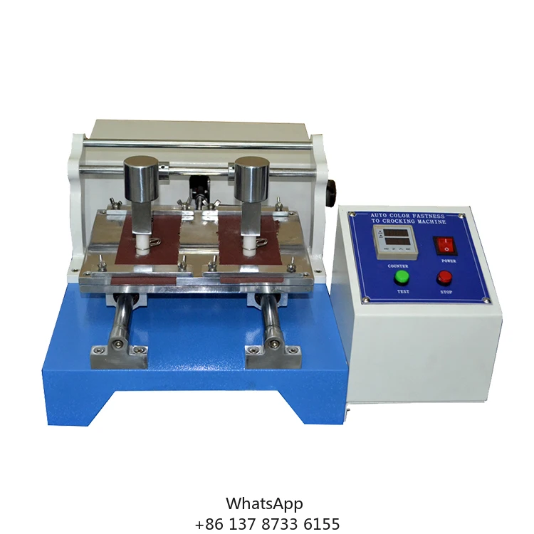 Double Head JIS Rubbing Tester Friction Dyeing Color Fastness Test Machine