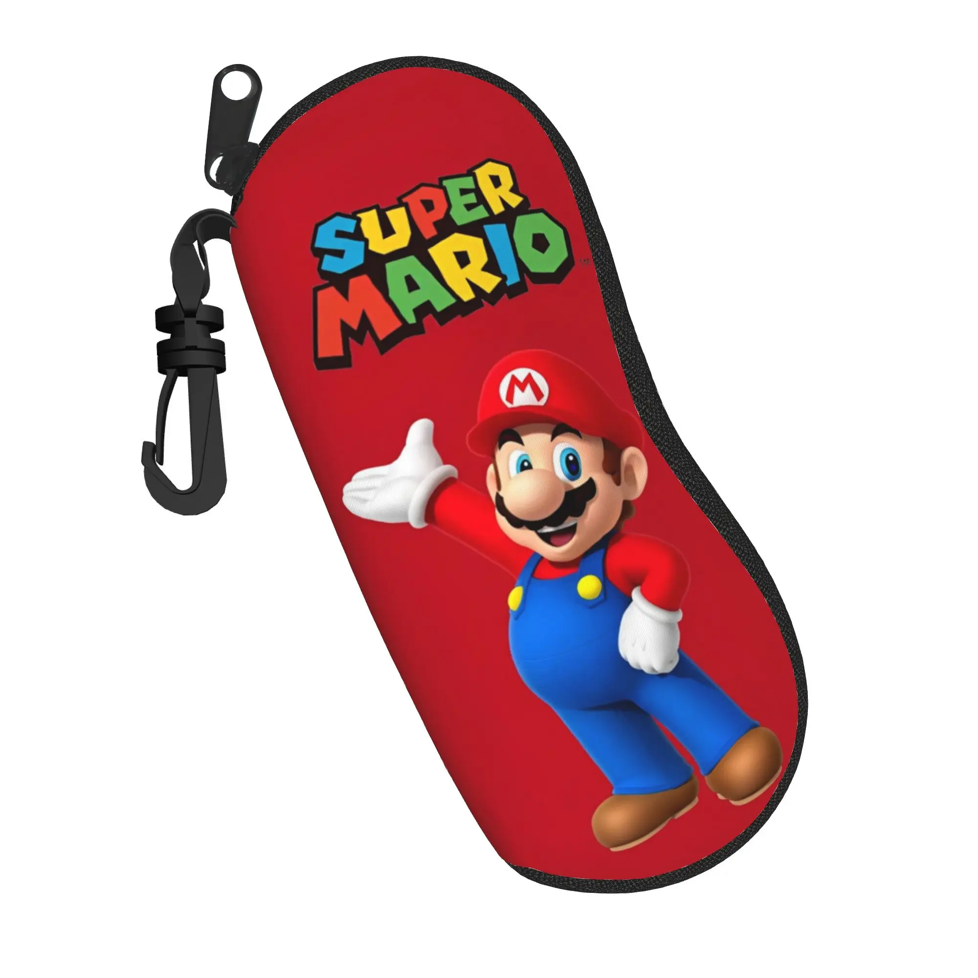 

Милый мультяшный чехол для очков Super Marios для мужчин и женщин, дорожные аксессуары, защитный чехол для очков, контейнер для очков