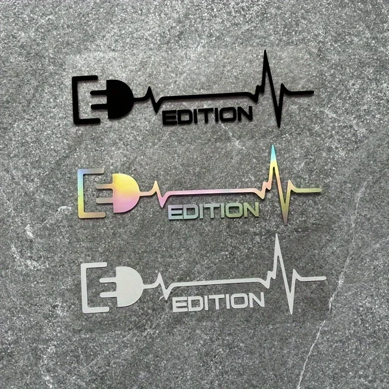 

1 шт. модная наклейка для электромобиля «E Edition», наклейка на EV-Themed для автомобиля, идеально подходит для добавления электромобиля выглядит вашим автомобилем