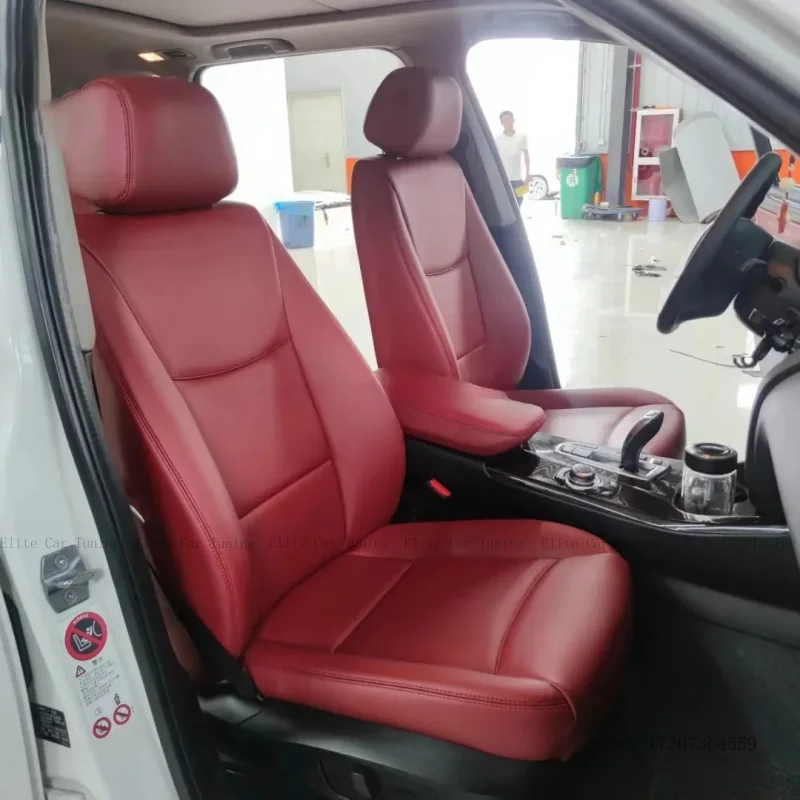 

Роскошные чехлы на задние сиденья из натуральной кожи Nappa, оригинальные, на заказ, для BMW серий M3, M4, M5, X3, X5, X6, 325, синие