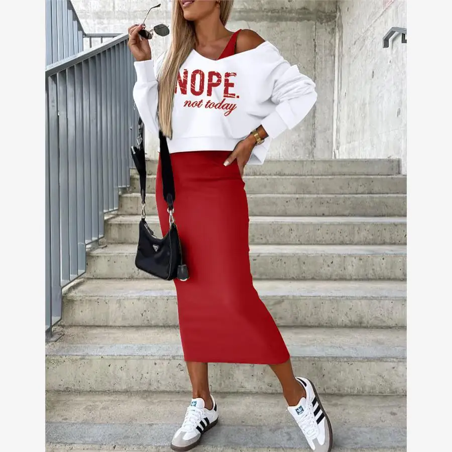 

Комплект женской одежды Dr Svel: топ-майка и худи, из полиэстера, осенний сезон