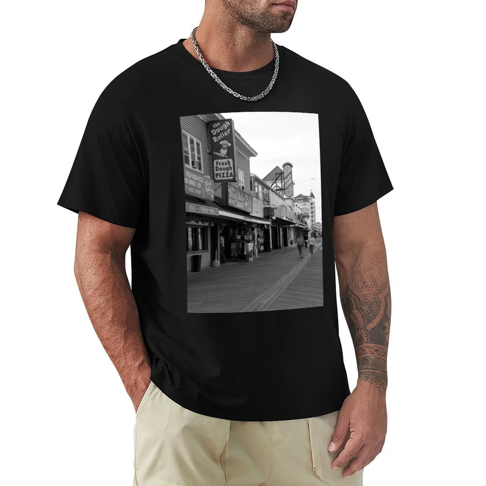 

Ocean City Boardwalk - Ocean City, MD, США Футболка большого размера, рубашка на заказ, пот, спортивные фанаты, тяжелые футболки для мужчин