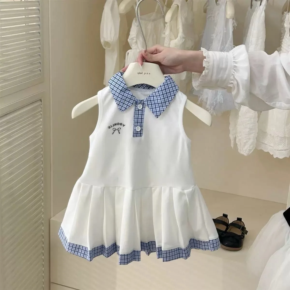 

Sleeveless Princess Dress Sundress Grils Children Summer Fashionable Comfortable Sweet Cute All-matching New Bowknot