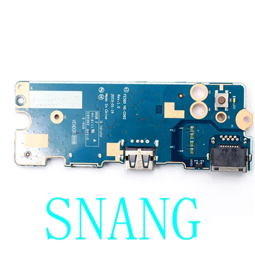 Usado para NS-C062 para thinkpad e495 e50 e595 usb power wlan placa de teste bom