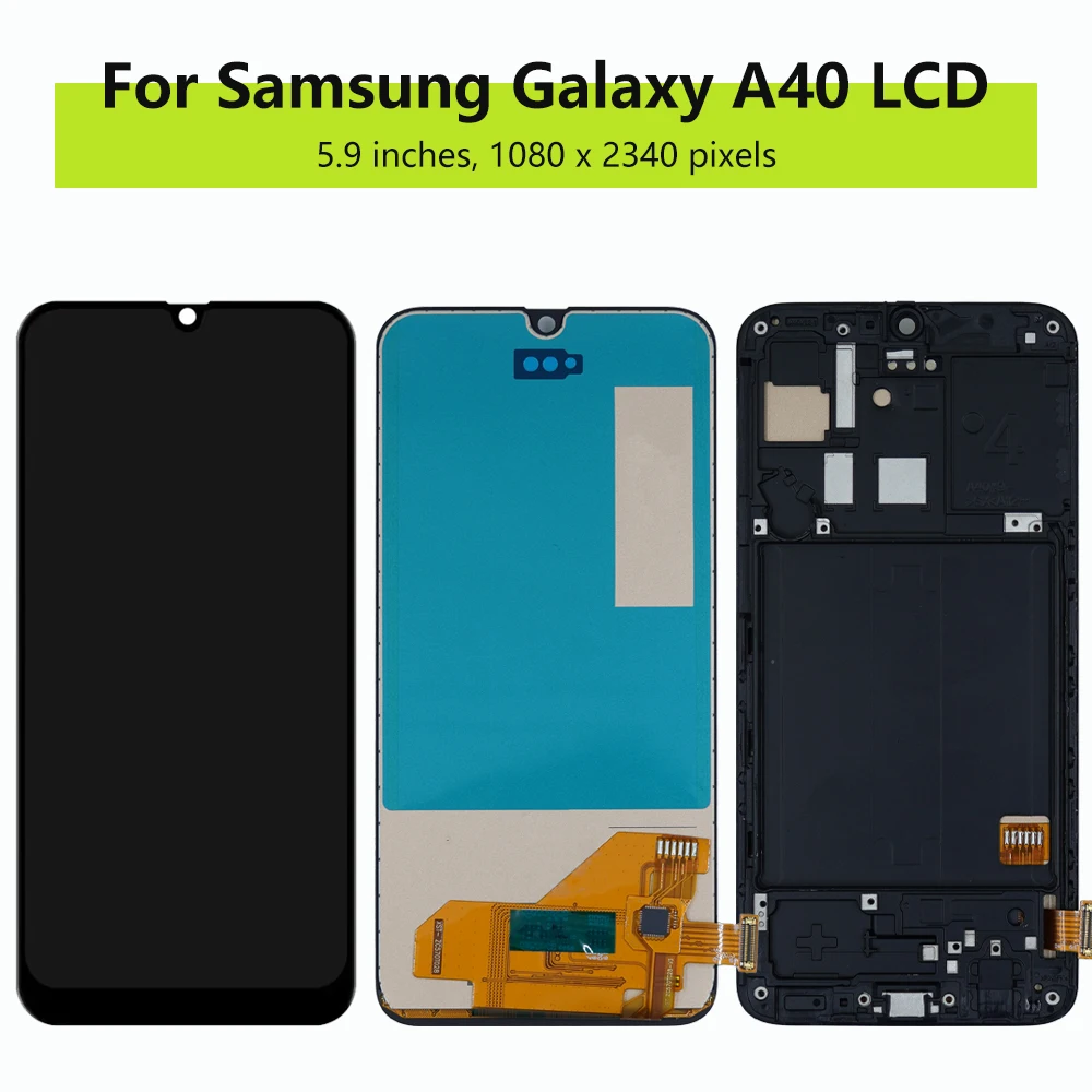 Screen For Samsung A40 LCD Display Touch Screen Digitizer Assembly For samsung A40 SM-A405F SM-A405FN SM-A405FM SM-A405S LCD