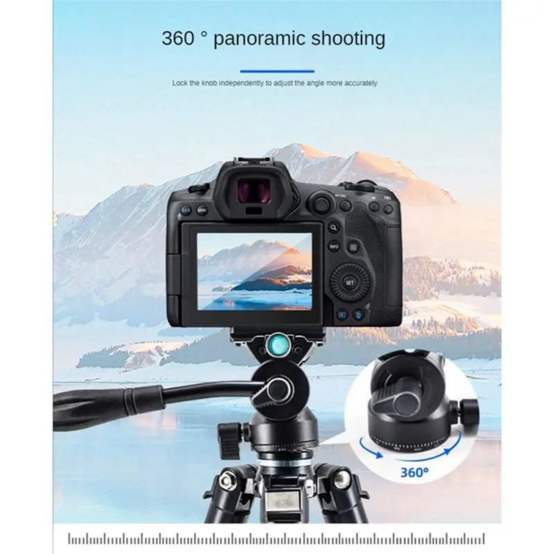 

Гидравлическая панорамная головка M05K Mini для штатива, с гидравлическим демпфированием, металлическая, для штативов, моноподов и держателей камер