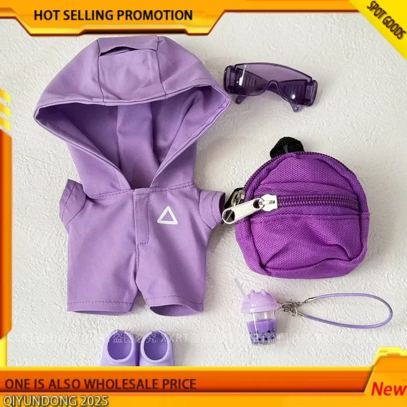 

17cm 123 Generation Vinyl Doll Clothing Suit - Black Pink Purple Red Jacket Replacement Dollwear For Collectible Dolls