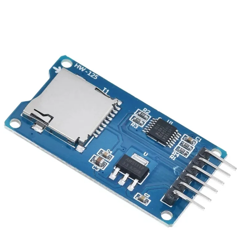 10 Peças Módulo Adaptador Leitor de Cartão Micro SD SDHC Mini TF com Chip Conversor de Nível de Interface SPI para Arduino