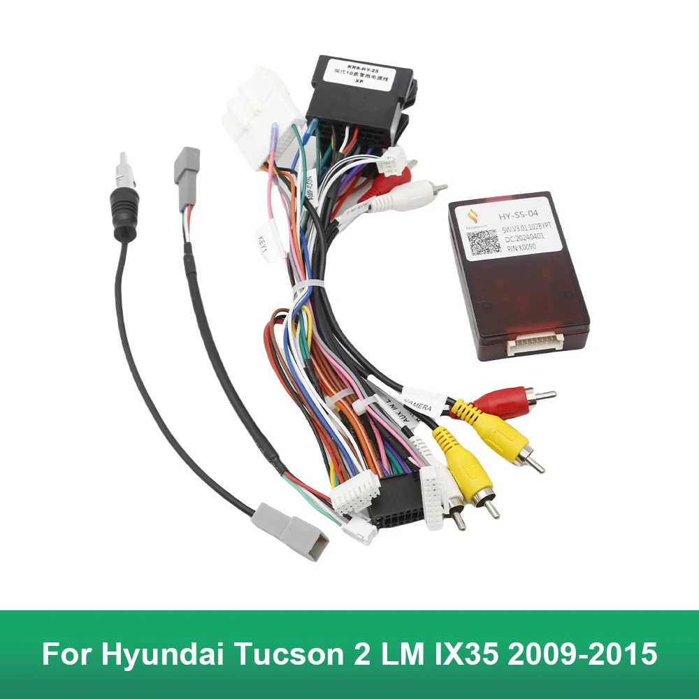 

Для KIA Sportage 3 2010-2015/Sportage R 2010-2012 для Hyundai IX35 2010 Riona 2008-2011 декодер Canbus HY-SS-04 кабельный адаптер