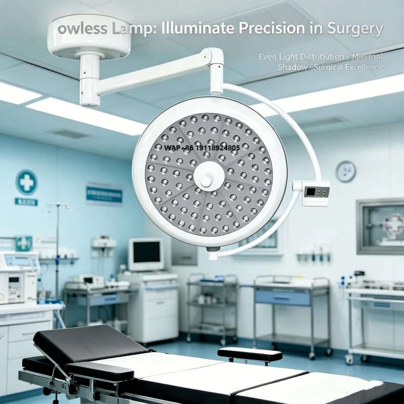 Professional surgical lighting LED shadowless lamp, stable performance, long service life, suitable for hospital operating rooms