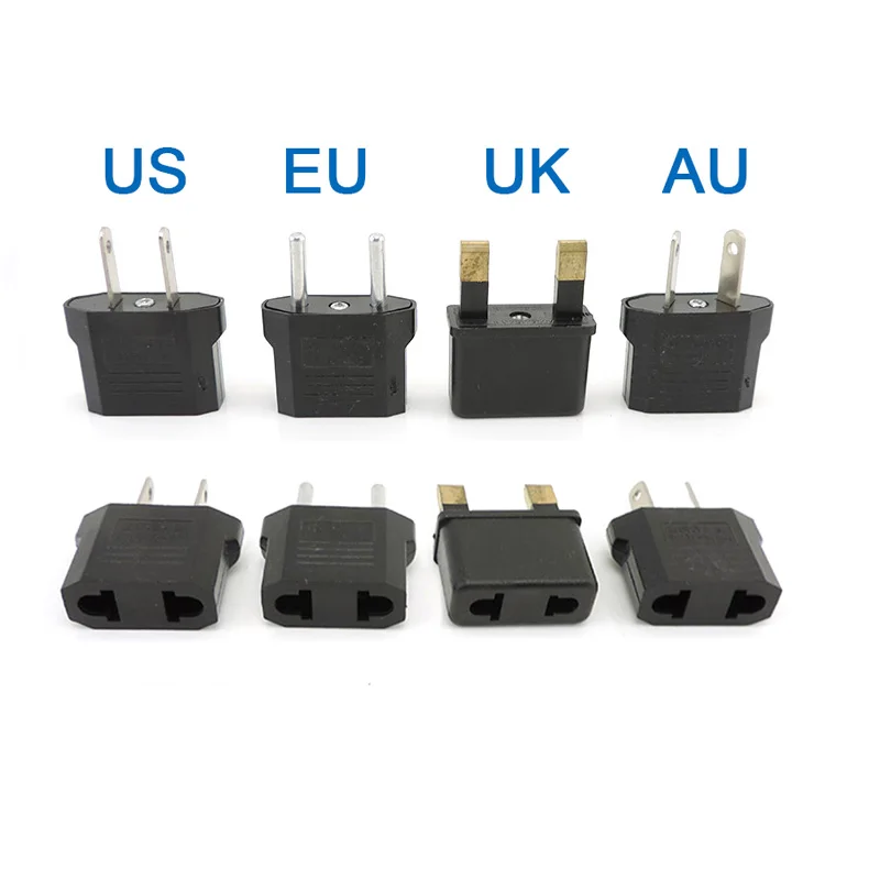 AC 110V-250V 6A Travel Adapter Power Plug Adapters Converter Travel Conversion Electrical Socket Outlet Plug Tool US EU AU Plug