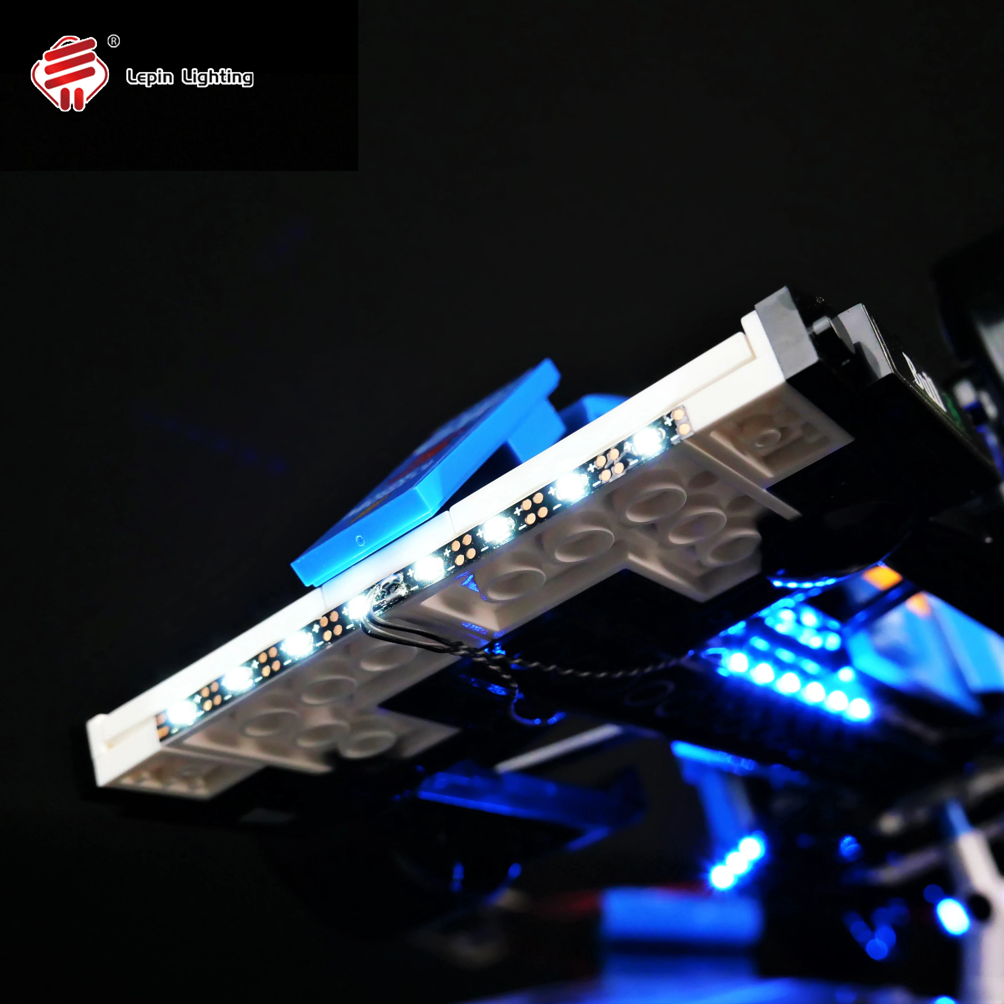 Kit de luz LED DIY Compatible con modelo de coche de carreras 10353, juego de bloques de construcción, accesorios de iluminación con Control remoto, regalo de exhibición