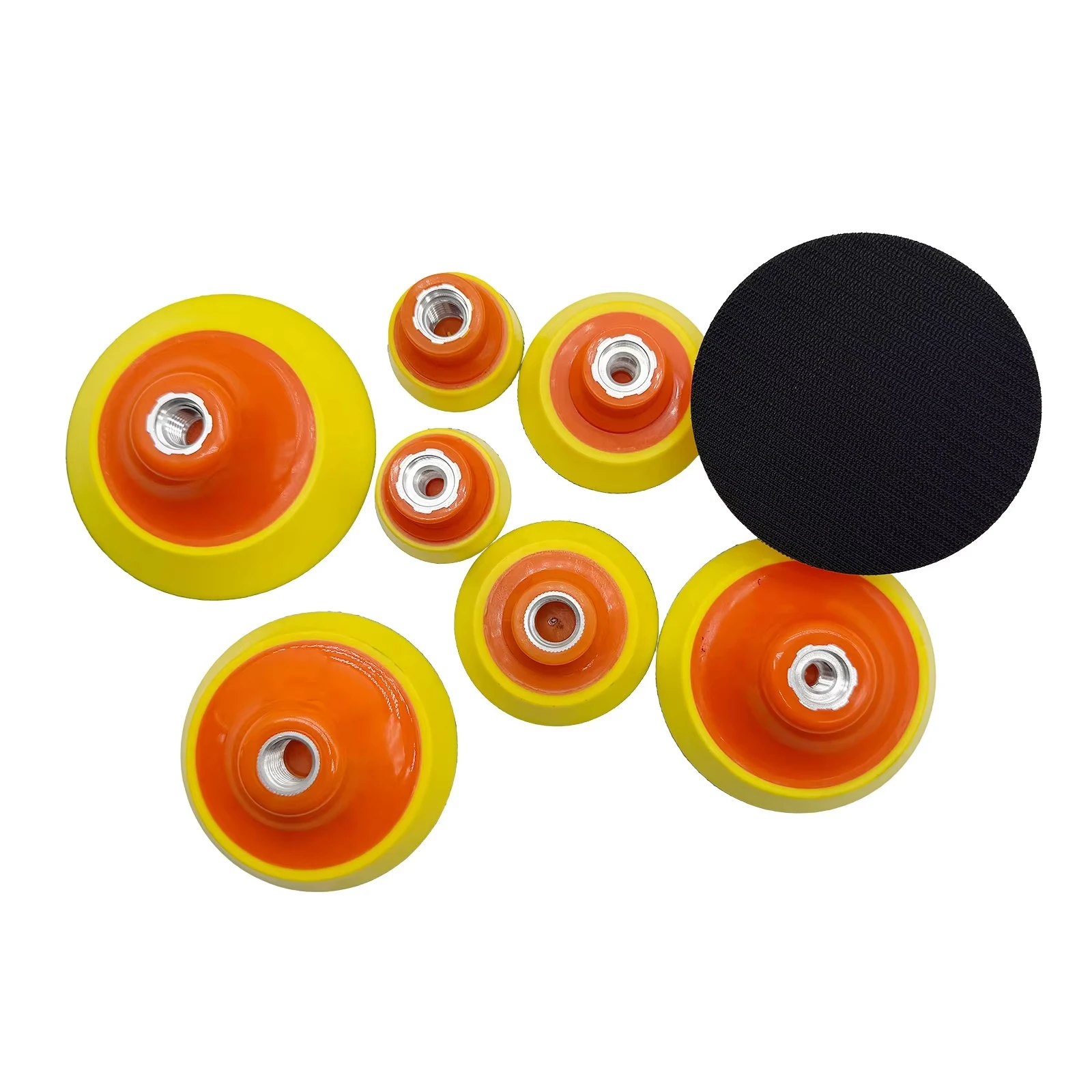 1 Stück 2/3/4/5/6/7 Zoll Schleifunterlage M14 M16 Schleifpad für Schleifmaschine und Polierpads Polierer Schleifwerkzeuge – Detail 4