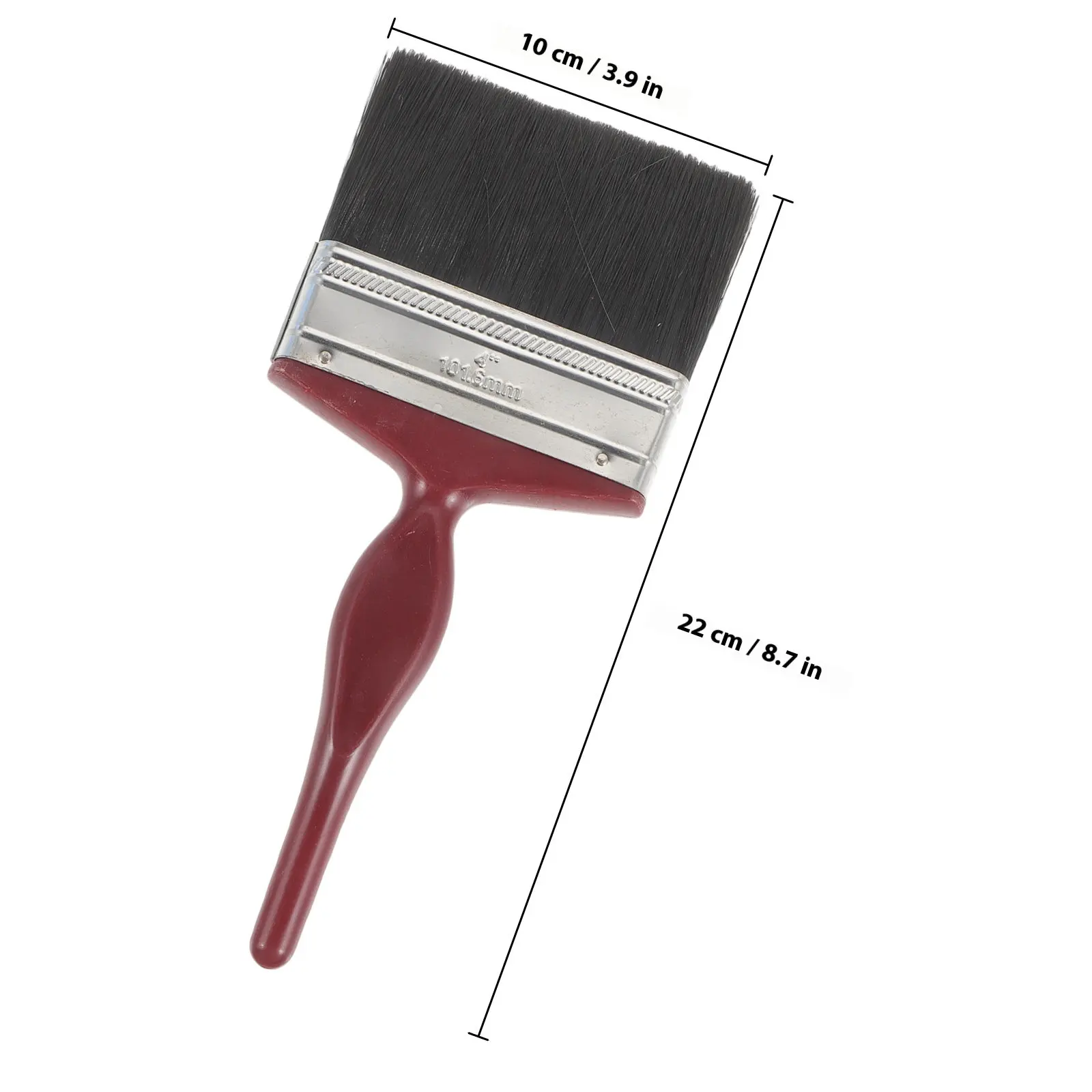 Deck Stain Applicator Brush Mixed Bristle Comfortable Grip Wide Flat Head Paint Brush for Walls Floors Wood Fence Large Paint