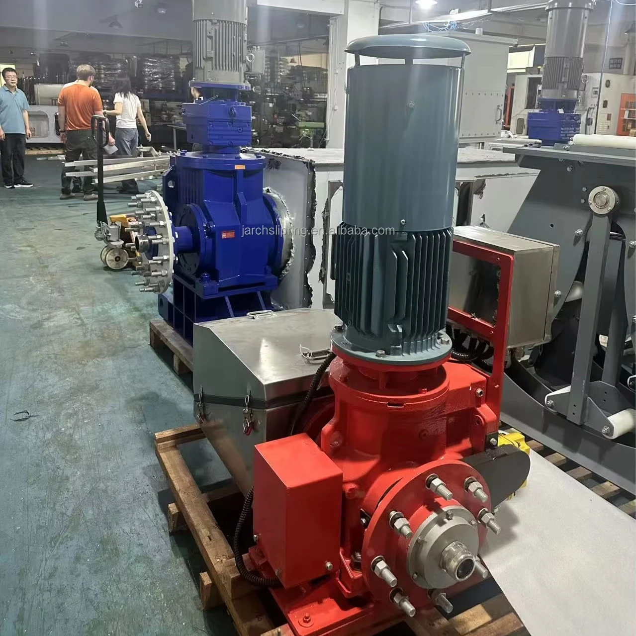 Cable Reel For Gantry Crane Electric Rewind Hysteresis Cable Reel Drum Large Strength Motor Driven Cable Reel With Slip Ring