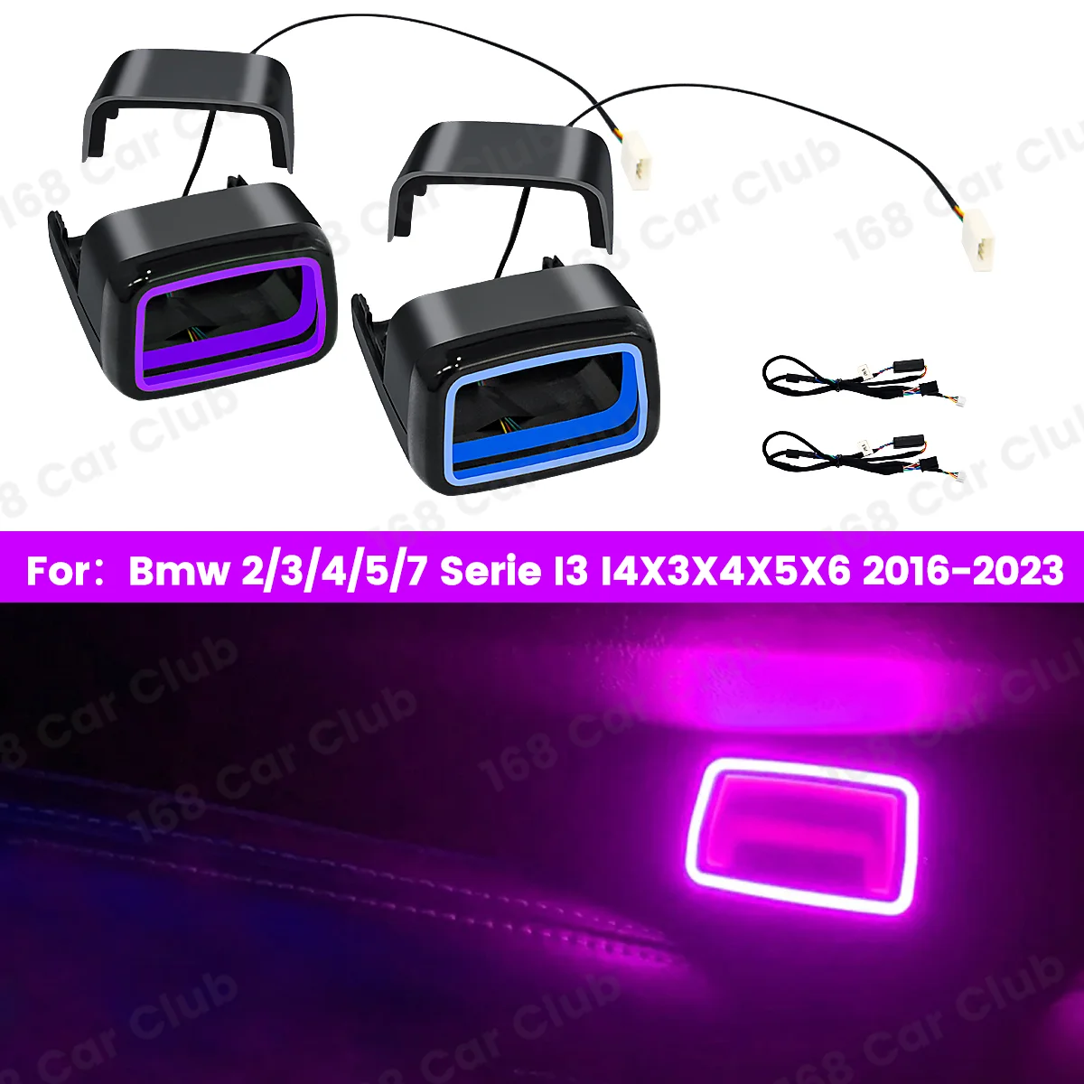 

11 цветов подсветки для BMW 2, 3, 4, 5, 6GT, 7, 8 серий G20, G30, G05, G06, G07, G01, G80, i3, i4, M3, M4 – светодиодная подсветка пряжек ремней безопасности