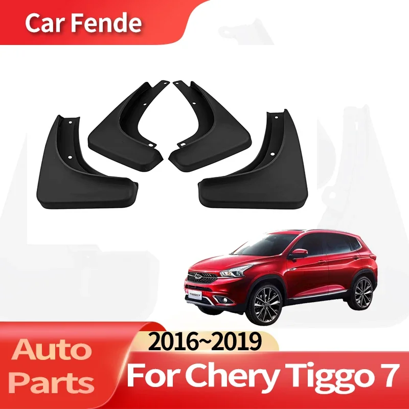 

Auto Accessories For Chery Tiggo 7 2016~2019 Lining Car Fender Anti-sand Splash Mud Guard Skin Punch-free Installation Car Tools