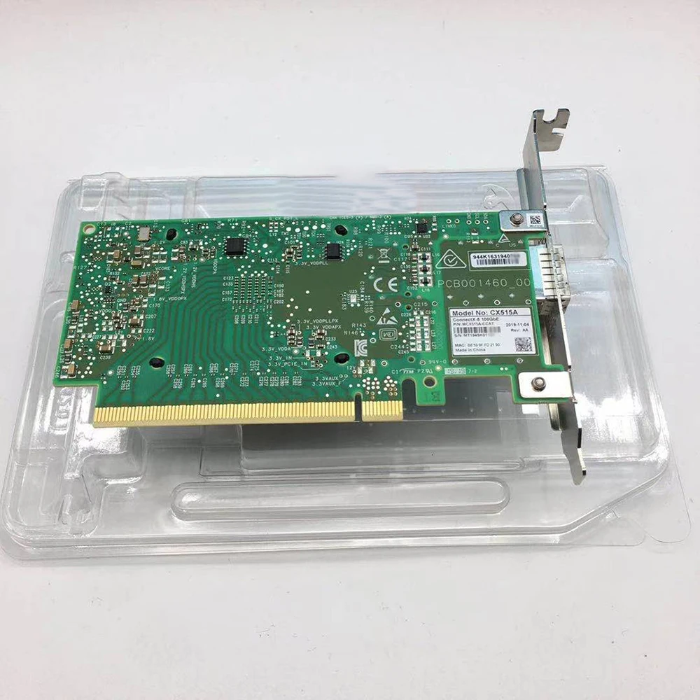 For Mellanox 100Gb/S  NIC ConnectX-5 100GbE QSFP28 CX515A Network Card MCX515A-CCAT